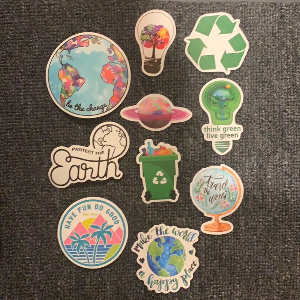 Pack of 10 stickers (world bundle)